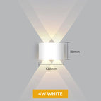 White-4W / China Mainland / White light - 6000K|Waterproof IP65