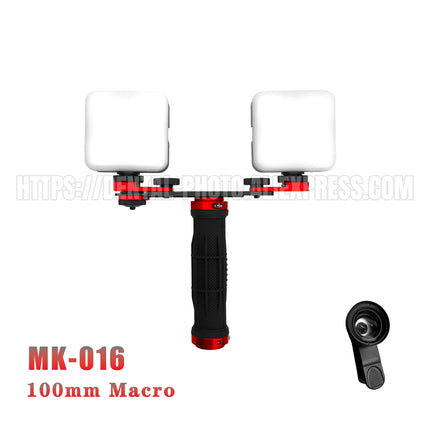Hera MK-16 Portable Phone Photo Light Smartphone LED Fill Light Anti Reflective, Macro Multi Function Lamp for Cellphones