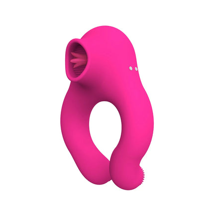 Delayed Ejaculation Penis Ring Sex Shop Soft Material Cock Ring Sucking Clit Stimulator Scrotum Massager sex Toys for Couple