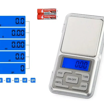 Mini Portable High Precision Scale 0,1g A 500g Digital