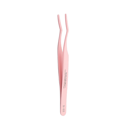 NAGARAKU Eyelash Extension Tweezers Makeup Tools Stainless Steel Non-magnetic Pincet False Eyelash Tweezers 3D accurate tweezers