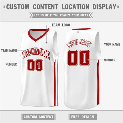 Basketball Jersey Customized Basketball Uniform Add Any Team Name Number Personalized Sports Vest for Men/Youth