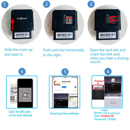 Car Anti-Theft 4G Mini OBD II GPS Tracker ST-902L Builtin Battery 16PIN interface device for Car vehicle with Free APP
