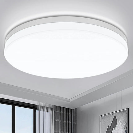 IRALAN Ceiling Lamp Ultra-thin Round Ceiling Light Bedroom Living Room Lightning Interior Ceiling Light Fixture 48W 36W 24W 18W