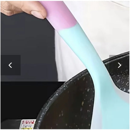 1 PC Silicone Cooking Spatula Kitchen Utensil Cooking Utensil Spatula Beef Meat Egg Kitchen Scraper Pizza Cooking Shovel