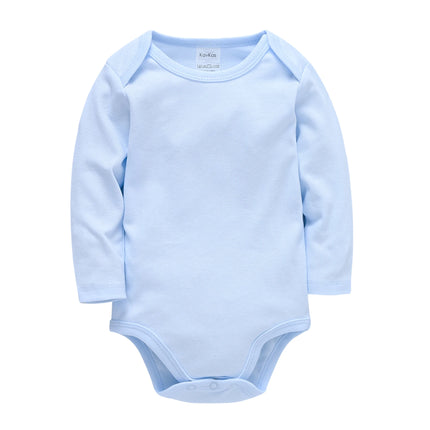1/3 Pcs KAVKAS Baby Clothing Rompers Boys 100% Cotton Plain Bodysuit Girls Blank Muslin Jumpsuit 0-24 Months