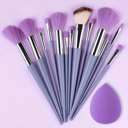 8-13Pcs Premium Makeup Brushes Set for Cosmetics Foundation Blush Powder Eyeshadow Kabuki Blending Makeup Brush Beauty Tool