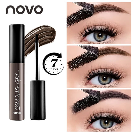 Long-Lasting Eyebrow Tint Gel, Waterproof, Semi-Permanent, Quick-Dry Transfer, Eyebrow Tattoo Beauty Cream, All Skin Types