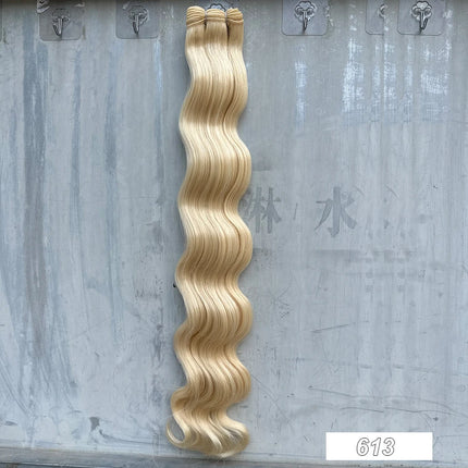 Magicae 30Inch 200g/Pc Chocolate Ombre Brown Orange Blond P27/613 Bio Body Wave Grey High Temperature Synthetic Hair Extension