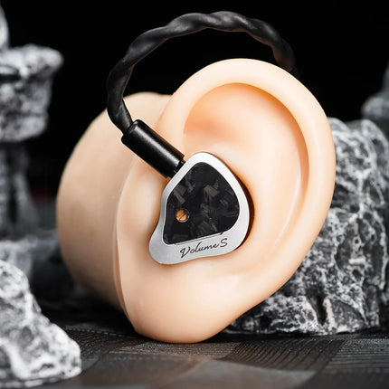Softears VolumeS / Volume S 2DD +2BA Hybrid Drivers In-ear Monitor Earphones Two Tuning Modes 3.5mm+4.4mm Interchangeable Plugs