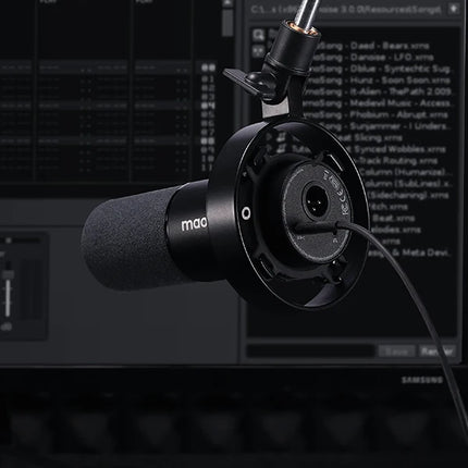 maono PD300X Dynamic Microphone XLR USB Podcast Recording Mic 192kHz24bit for Content Creation Home Audio Studio Noise Reduction