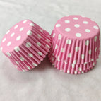 pink polka dot