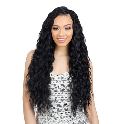 Milky Way Weave Organic Breezy Wave 24", Synthetic Hair