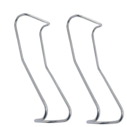 2pcs Autoclavable Dental Mouth Retractor, Stainless Steel Cheek Lip Retractor for Dental Implant Surgery & Orthodontic Tools