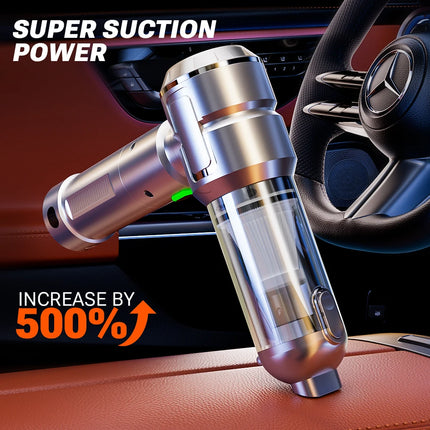 SZUK New Car Vacuum Cleaner Mini blower Multi Powerful Handheld Cleaning Machine with LED Light Portable Wireless Vacuum Cleaner