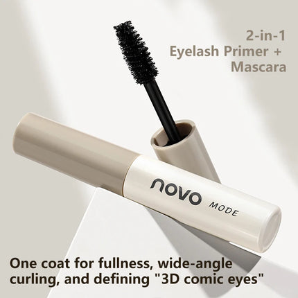Black Mascara, Waterproof & Long-Lasting, Volumizing and Curling, Suitable for Mascara Base and Everyday Look