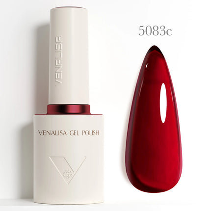 VENALISA 10ml Nail Gel Polish 108Colors HEMA/TPO Free UV LED SoakOff Long Lasting High Gloss Base TopCoat for Salon DIY Manicure