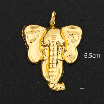 Hip Hop Personality Pendant Gold Color African Map Mermaid Dollar Euro Shape Pendant for Women Men Luxury Copper Chain Jewelry