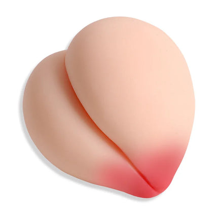 "Juicy Peach" Realistic Silicone Masturbator for Men – Squeezable Adult Sex Toy for Stress Relief