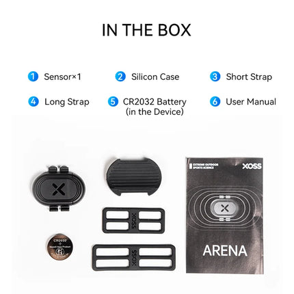 XOSS ARENA Speed Cadence Sensor Cycling Computer Speedometer ANT+ Bluetooth Road Bike MTB for iGPSPORT Bryton Cycplus