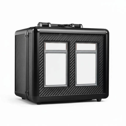 PSA Card Display Box Portable with Handle Graded Card Storage Box PSA Slab Case Dustproof Shockproof for Travel