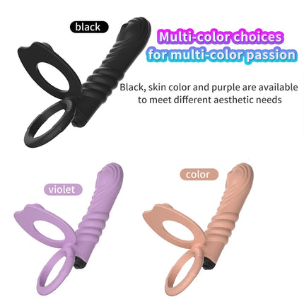 Penis Cover Ring Vibrators Anal Beads Dildo Butt Plug Male Prostate Massager Female Vagina Anus Stimulator Adults Sex Toys Shop