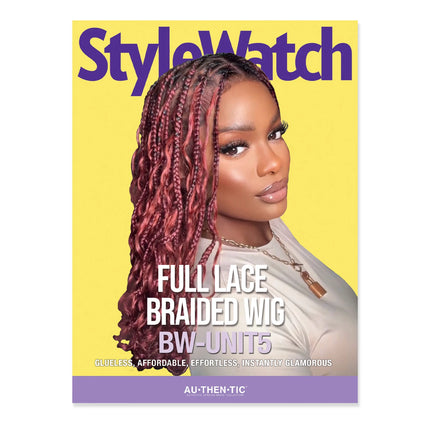 Authentic Glueless Full Lace Braided Wig Medium Knotless Boho Box Braid Deep Bulk Bob 1B/BUG 12" BW Unit5