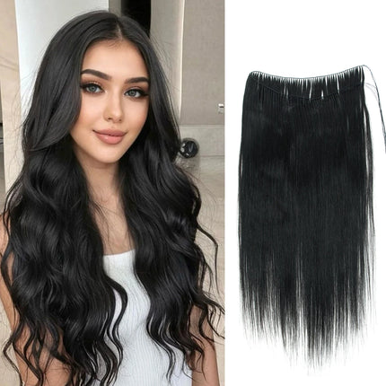 Feather Hair Bundles Extensions Natural Human Hair Non-Remy Invisible Micro ring 40cm Weft 100 strands Feather Hair  Extension