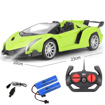 2.4G Drift RC Car High Speed Electronic Vehicle With LED Electric Remote Control Sports Car USB Charge Electronic Toy Kids Gift