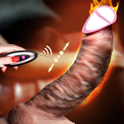 Realistic Dildo Vibrator Big Penis Penetration Anal Adult Sex Toys For Anal Vibration Heating Dick Dildos For Women Masturbation