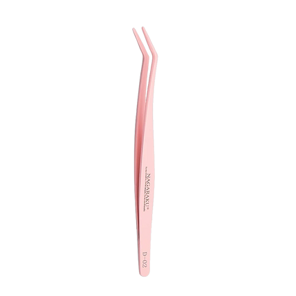 NAGARAKU Eyelash Extension Tweezers Makeup Tools Stainless Steel Non-magnetic Pincet False Eyelash Tweezers 3D accurate tweezers