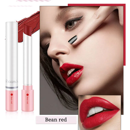 4 pcs/set Cigarette Lipstick Set Long Lasting Lip Glaze Matte Lip Gloss Waterproof Lip Stick Tube Nude Lip Tint Makeup Cosmetics