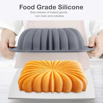 Silicone Toaster Tray, Non-Stick Kitchen Oven Bread Tray, Suitable for Banana Bread, Sandwiches, Pound Cakes and Meat Patties