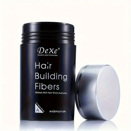 DEXE Fiber Powder 22g: Hair Building Fibers for Fuller Hair, Ideal for Men and Women
