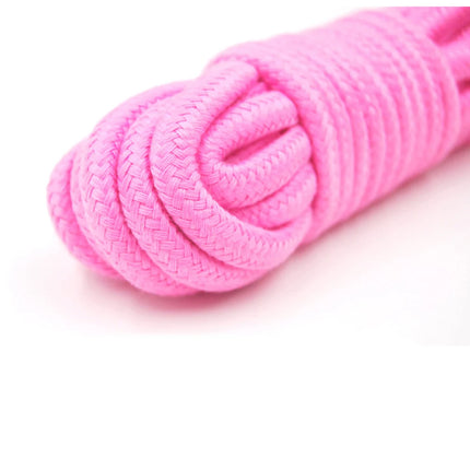 5M Soft Cotton Bondage Rope 4Color Durable Shibari Rope for Intimate Play Knotting Sex toy for Couple Slave GAmes