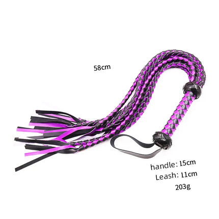 4fts heart Snake whip Sex Toys Spanking Paddle PU Leather Flirt Toys Handle Riding Crop Adult Sexy Products for Couples