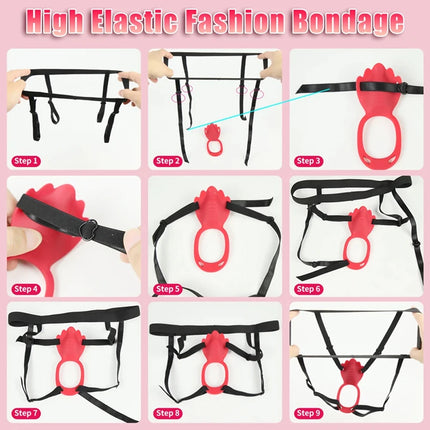APP Remote Control Wearable Panty Vibrator for Women Vibrating Clit Stimulator Penis Ring for Men Female Sex Toys Couples Games
