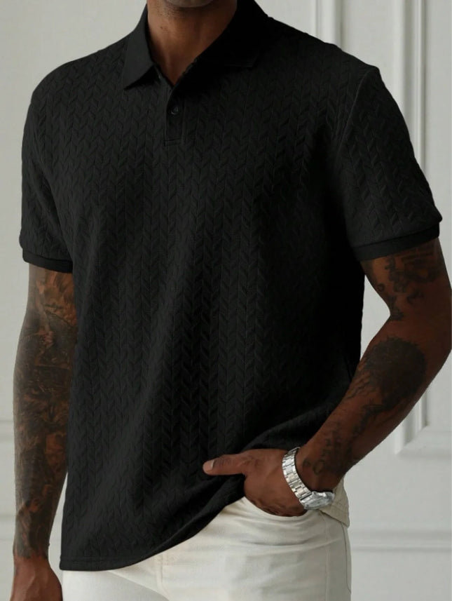 Summer 2026 Men's Fashion Short Sleeve POLO Shirt Casual Beach Sports New Arrival Elegant Style for Men