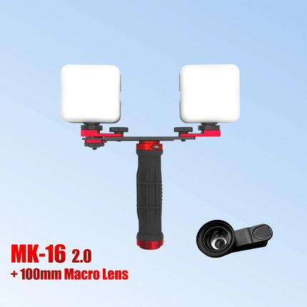 HERA MK-016 Phone Photography Light For Cellphone. LED For Photos And Videos. Polarized And Macro Photos For Smartphone