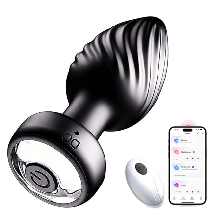 Wireless Bluetooth Anal Plug Vibrator Female Vagin Stimulator APP Remote Control Butt Plug Massager Adult Sex Toys for Man Women