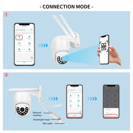 2MP outdoor wireless WIFI surveillance camera full-color night vision CCTV baby monitor two-way voice automatic tracking ICSEE