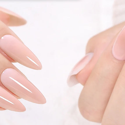 YOKEFELLOW 10ml Jelly Nude Gel Nail Polish High Quality Translucent Pink Nail Gel Varnish Soak Off UV Gel Polish Long Lasting