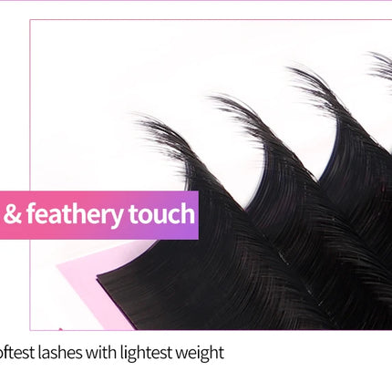 Veyes Inc Easy Fanning Eyelash Extensions Veyelash Russian Volume Lashes Fast Bloom Austomatic Flowering Natural Makeup Beauty