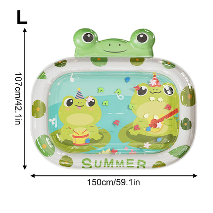 1PC Water Mat  Inflatable Water Play Pad  Sensory Tummy Time Mat for Floor Play  Inflatable Play Mat Early Development Activity