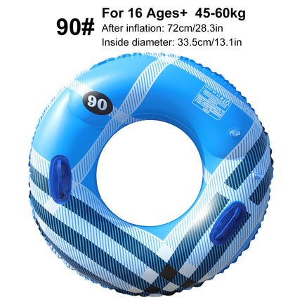 1PC Inflatable Swim Ring, Adult Pool Float, Floats for Lake Floating Adults, Summer Beach Water Toy Vacation Pool Party Ring