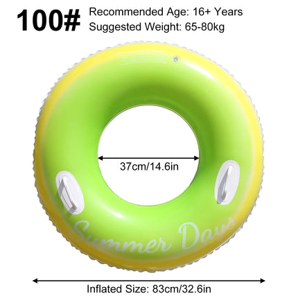 Inflatable Pool Floats, Pool Tube Rings, Swim Tubes, Pool Floaties, Beach Swimming Party Floats for Adults Swim Ring