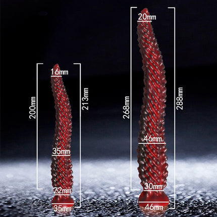 Monster Tentacle Silicone Dildo,Anal Dildo Anal Toys with Strong Suction Cup,Long Butt Plug for G Spot & Prostate Massager,Adult