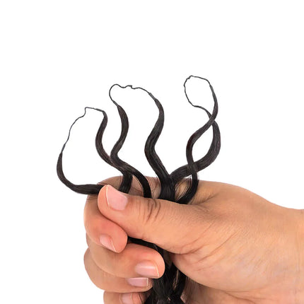 Body Wave Feathered Human Crochet Hair For Braiding Boho Braids 100% Raw Human Hair Extensions Miracle Knots Crochet Human Hair