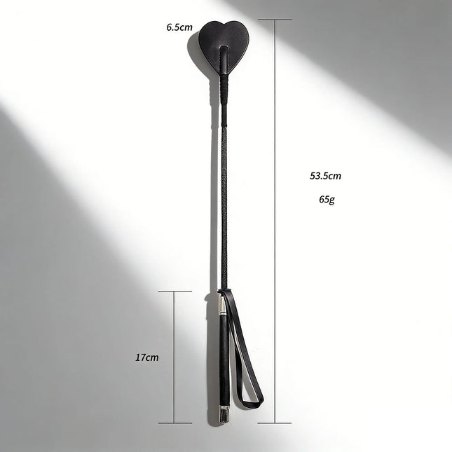 4fts heart Snake whip Sex Toys Spanking Paddle PU Leather Flirt Toys Handle Riding Crop Adult Master Products for Couples