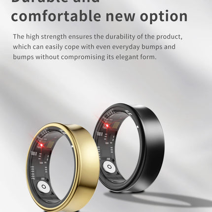 2026 Smart Ring Gesture Control Remote Photo Taking Phone Scrolling IP68 Waterproof Long Battery Life Lightweight Comfort
